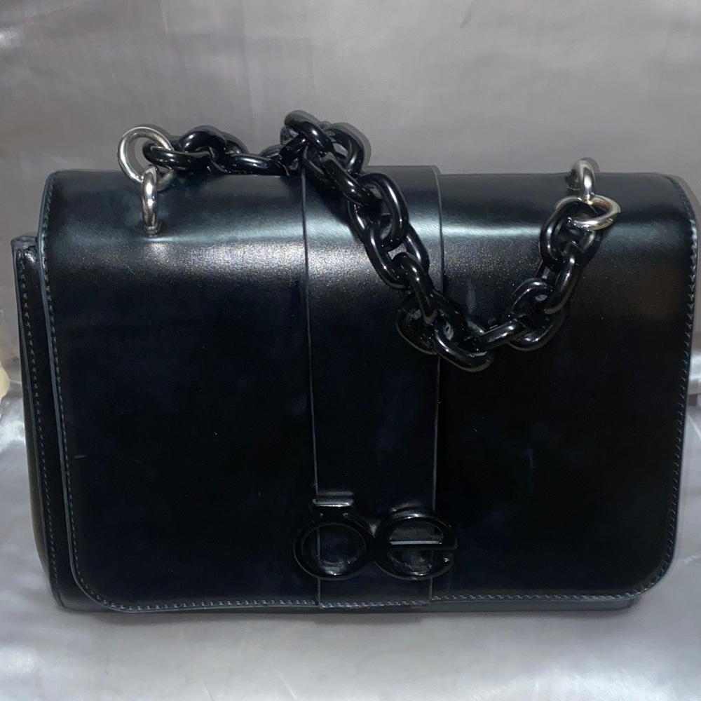 Black Chain Strap Women's Bag